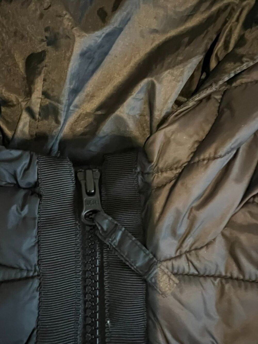 Lands' End Girl's Lightweight Hooded Puffer Coat, Green, Girls' Size S 7/8 - Picture 7 of 7